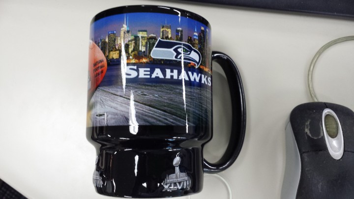 Super Bowl XLVIII 優勝記念マグカップ