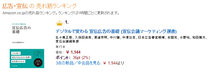 Amazonのランキング